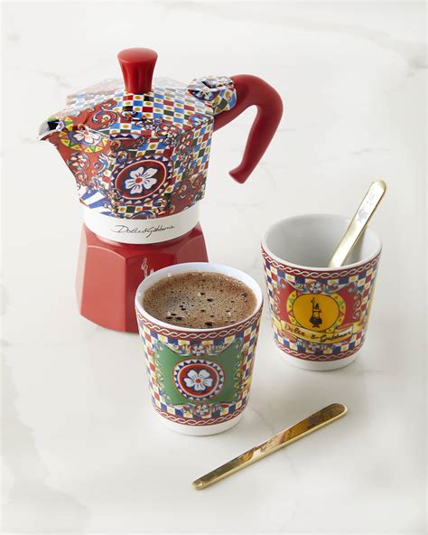 bialetti dolce gabbana moka pot|bialetti dolce gabbana cups.